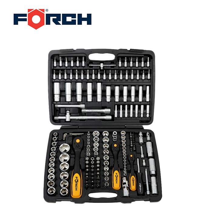 Forch Coffret Douilles Et Emb.1/4” - 3/8” - 1/2”, 172P Eco - Prix