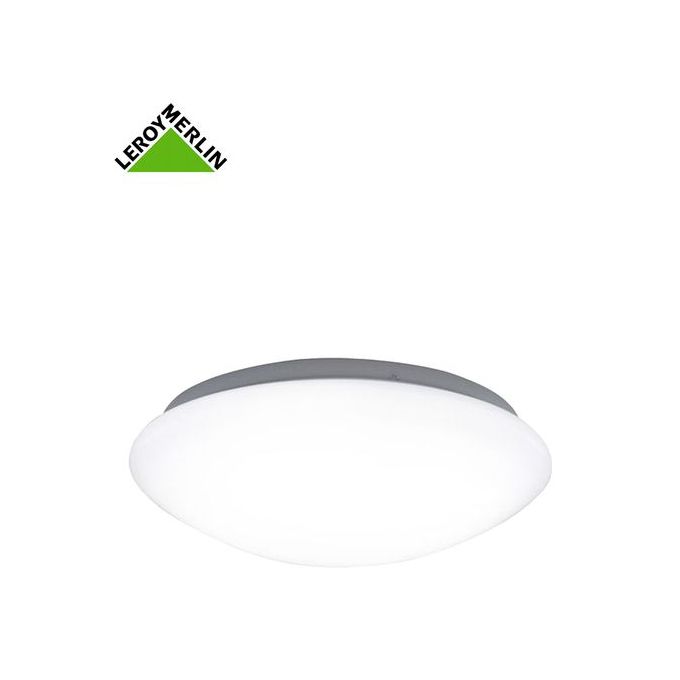 Plafonnier Madyled Ampoule Led 12w Fournie Diam 25cm Blanc Froid Compatible Salle De Bain Garantie 3 Ans