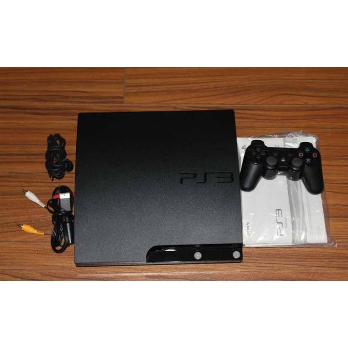 Sony Playstation 3 Slim Noire Craquee 13jeux 2 Manettes 1 Cables Usb Reconditionnee Prix Pas Cher Jumia Ci