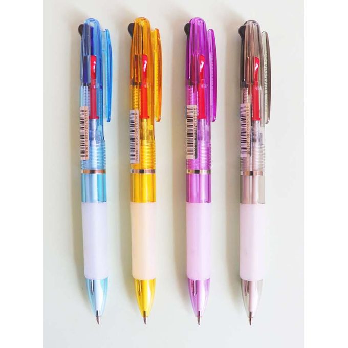 Stylo Bille 3 couleurs Pop Couleurs Fluo - Ambu Promo