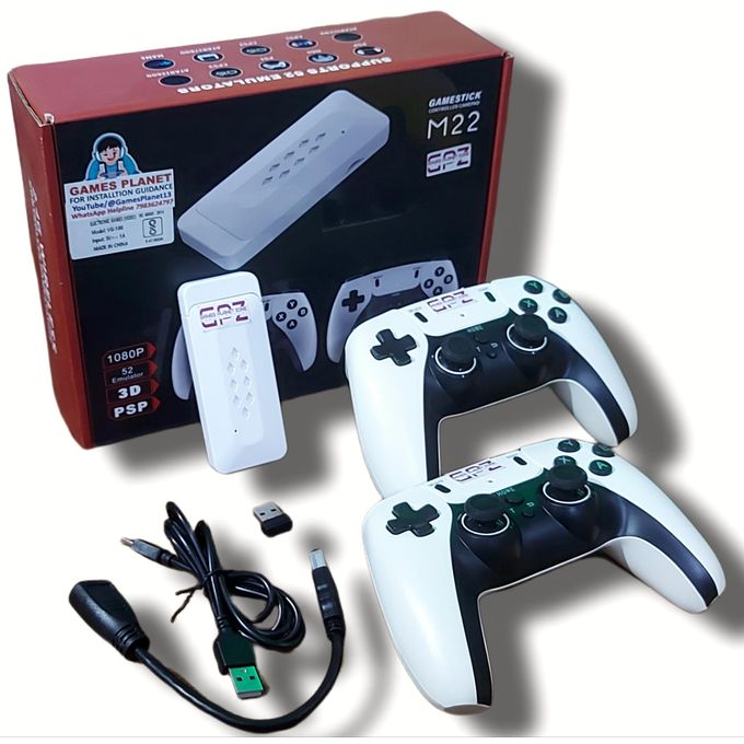 Generic CONSOLE DE JEUX vidéo RÉTRO M22 Game Stick avec 2 manettes sans ...