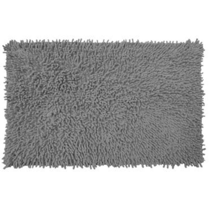 Leroy Merlin Tapis De Bain Gris 44x70 Cm Shaggy Garantie 1