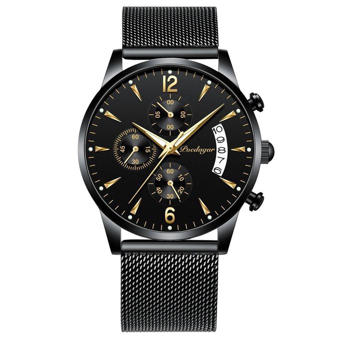Montre Classique Élégante Avec Bracelet En Acier Inoxydable main image 0