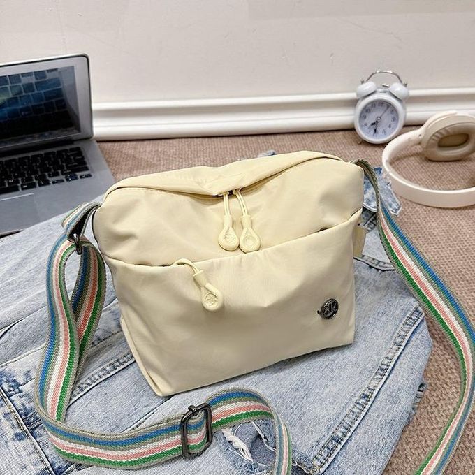 Bag Street Sac à Main Pour Femme Sac En Nylon Noir 30x12x22