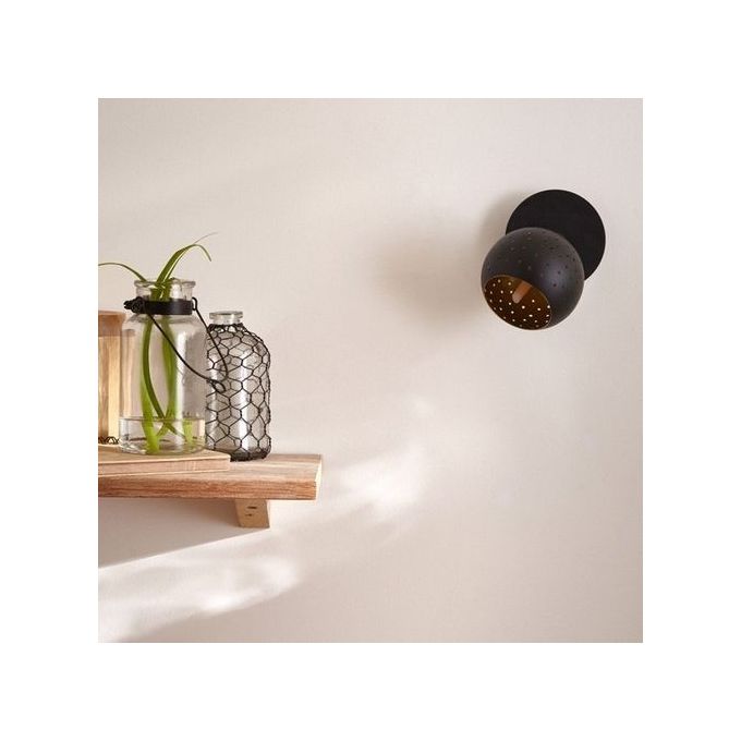 Leroy Merlin Spot Patere Ydro Noir Metal Ajoure Fonctionne Avec 1 Ampoule G9 Garantie 2 Ans Prix Pas Cher Jumia Ci