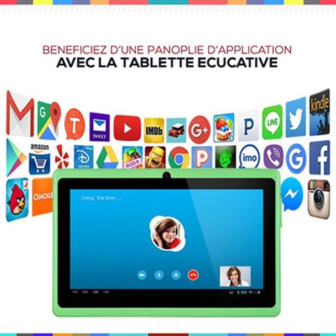 Bebe Tab Tablette Educative 7 Pouces Android 17 Jeux Offerts 7 Pouces Prix Pas Cher Jumia Ci