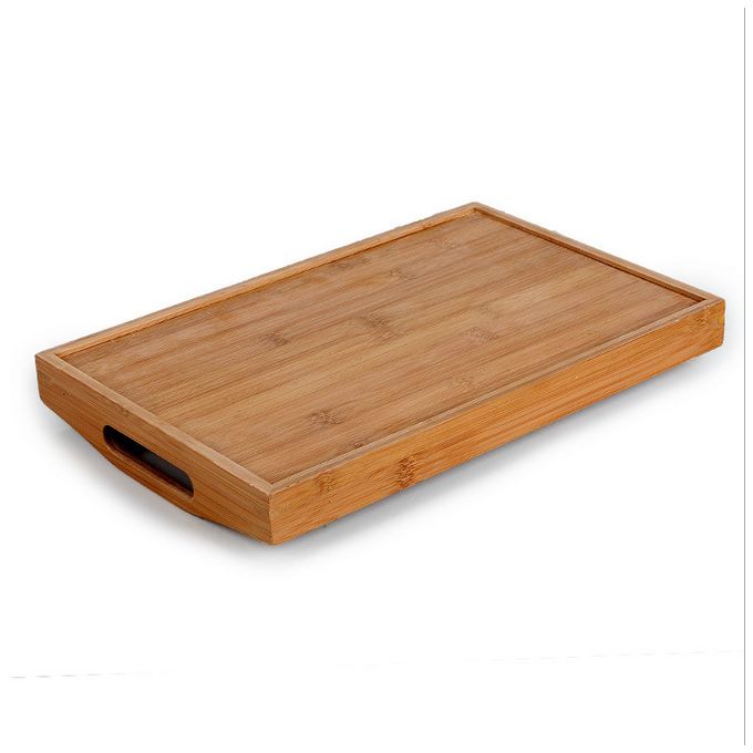 Plateau De Cuisine Plateau De Service Et Plateau, Plateau De Serrage En  Bois Rectangulaire, Plateau De Petit-Déjeuner, Style [H2847] - Cdiscount  Maison