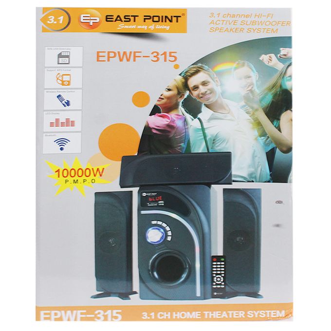 East Point-Home Cinema Bluetooth 10000W - EPWF-315