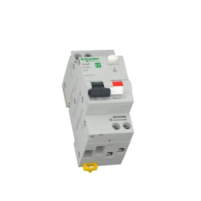 410725 Disjoncteur différentiel DX³4500 arrivée haute et départ bas à vis  U+N 230V~ - 16A typeAC 300mA - courbe C - 2 modules - professionnel