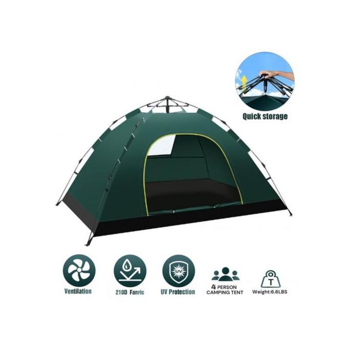 Generic Tente De Camping Automatique Pour 2 Personnes, Facile à Installer,  Sac à Dos Portable, Ombrage, Voyage Et Randonnée - Prix pas cher