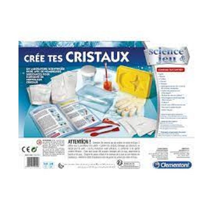 Clementoni Cree Tes Cristaux - Prix pas cher