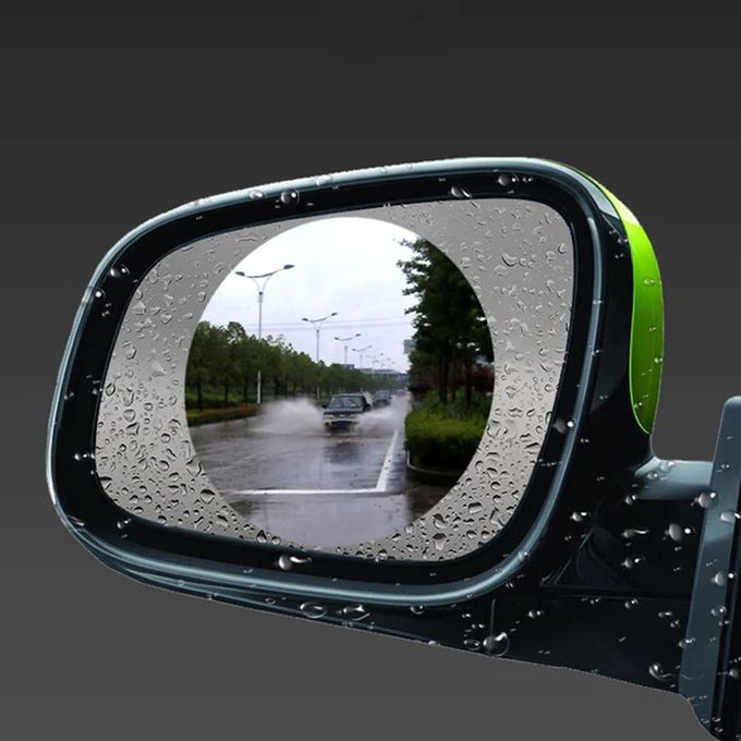 Acheter Film transparent imperméable pour rétroviseur de voiture, 2 pièces,  protection Anti-buée, Film autocollant étanche