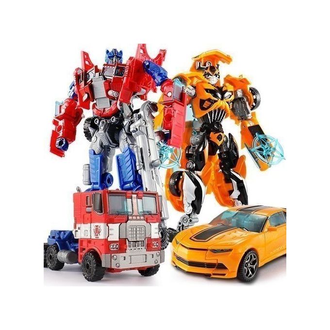 Generic Jouet Voiture - Robot Transformers - Jaune - Prix pas cher