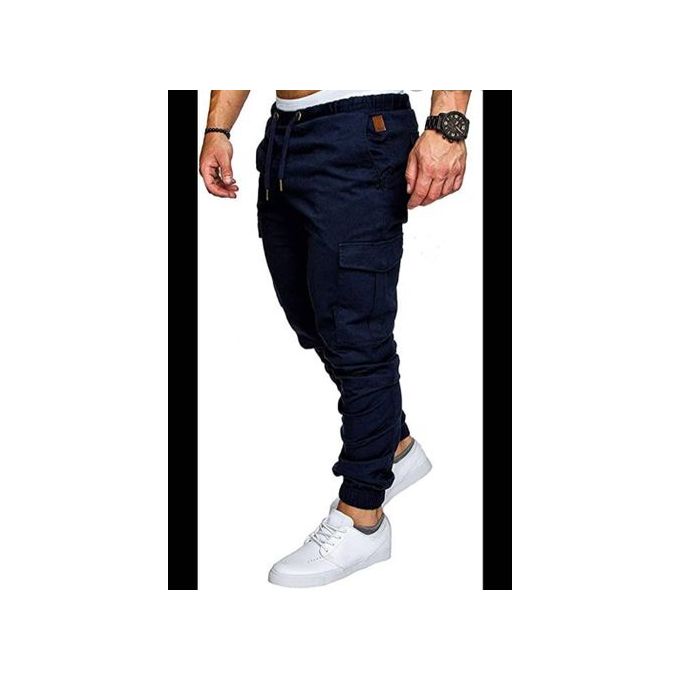 Pantalon Chasseur Homme Bleu Nuit