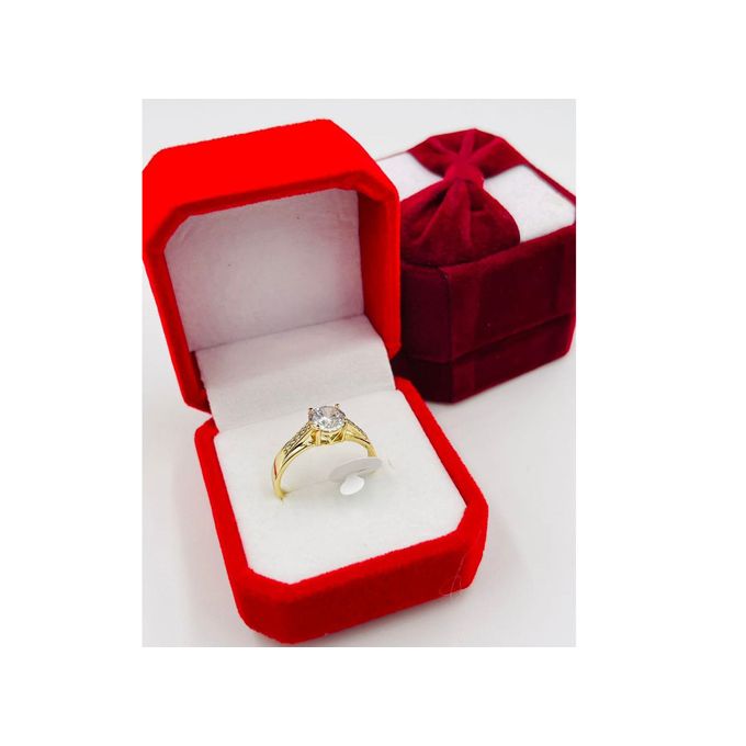 Fashion Bague De Mariage En Plaque Or Prix pas cher Jumia CI