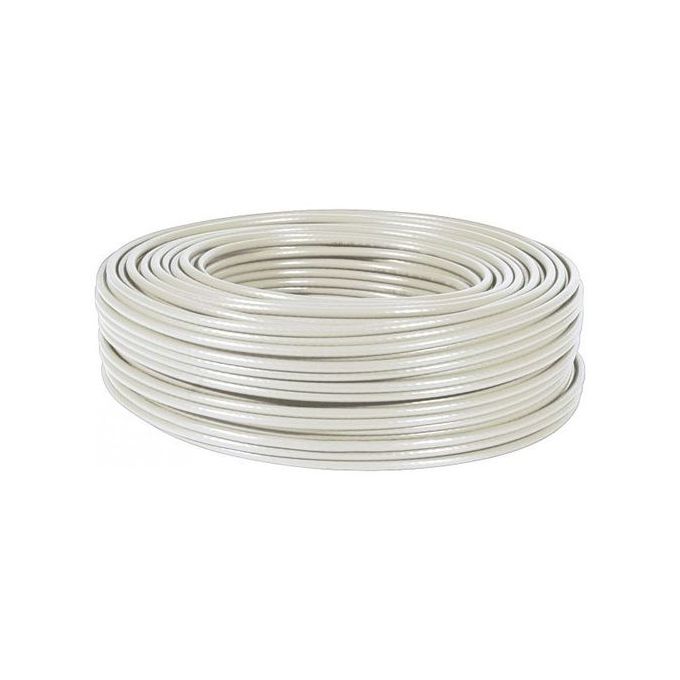 Câble réseau FTP catégorie 6 ethernet 15m blanc - Cablematic