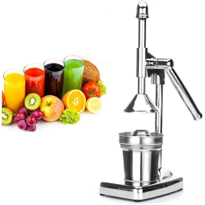 Presse-agrumes Manuel TEZZ En Inox - Grand Extracteur De Jus Pour Citron - Neuf