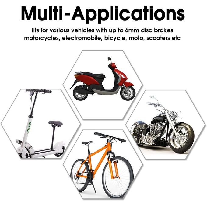 Generic Anti vol moto scooter bloc disque avec alarme - Prix pas cher