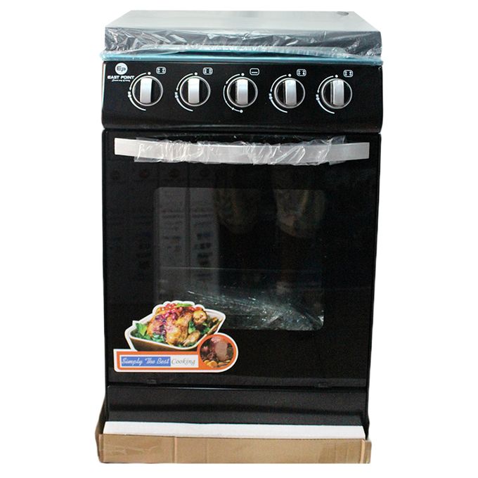 product_image_name-East Point-Cuisinière À Four - 4 Feux - EPGC5051B - Noir-1