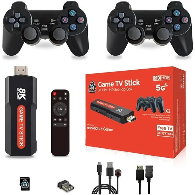 Generic console de jeux vidéo rétro 8K avec manette sans