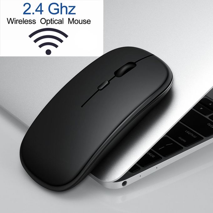 Qxvnm Souris sans fil Bluetooth (USB 2,4 GHz + Bluetooth 5.2 +