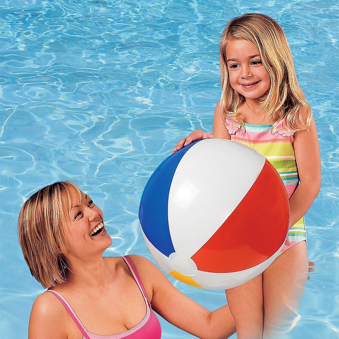 Dww-3 Paquets De 40 Cm De Diamtre Grands Ballons De Plage Gonflables 3d,  Ensemble De Balles De Piscine De Plage, Adapts Aux Tout-petits Enfants  Adulte