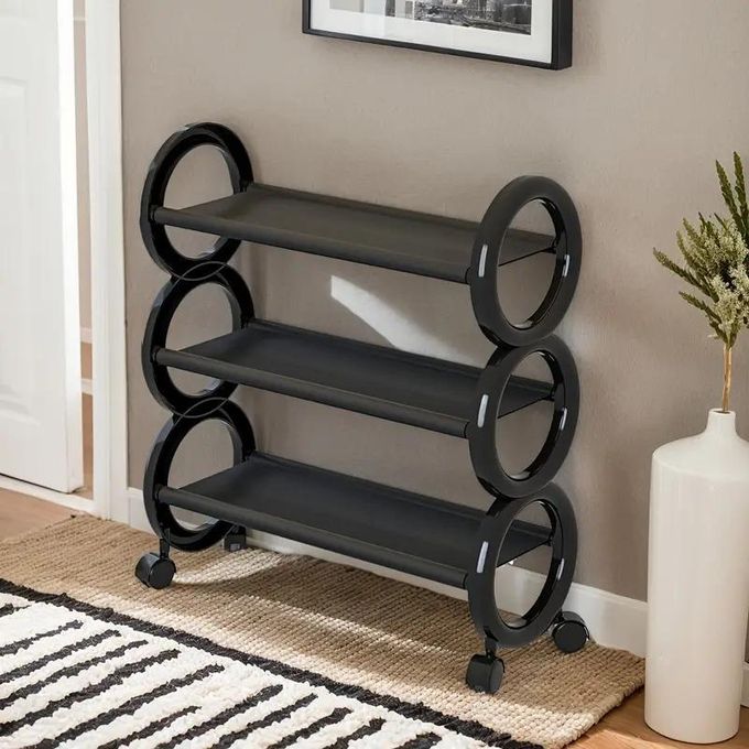 Lazy Susan Étagère De Rangement Rotative À 2 Niveaux Pour Placard 25 Cm