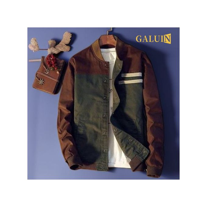 Fashion Homme Vestes Manteaux Denim Leger Slim Casual Bomber Prix pas cher Jumia CI