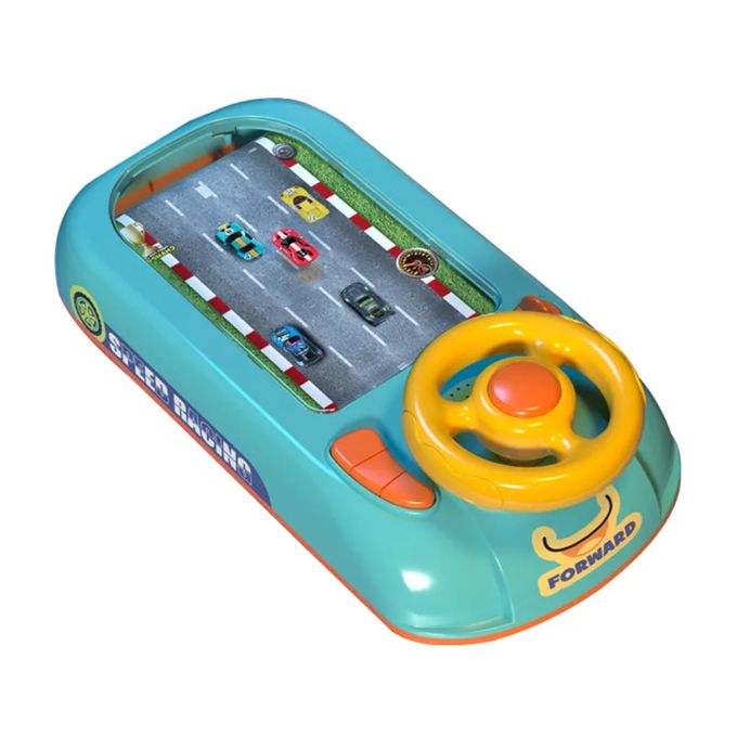 Jeux Portables pour , Jouet de Course de Voiture, simulateur de Conduite interactif, Mode Deux Joueurs, Jouet d'aventure, 15x7,5x5cm, pour Les , Les garçons, Les Filles