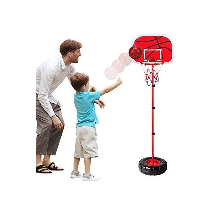 Hauki - Hauki Panier de Basket d'Extérieur avec Support, Roulettes, Ballon  Pompe, Blanc, Réglable en Hauteur 156-210 cm, Panier Portable, Base  Remplissable, Support de Basket Mobile Suspendu Enfants/Adultes - Jeux de  balles 