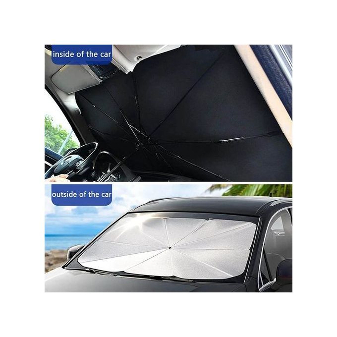 Pliable pare-soleil protecteur pour voiture, Parasol fenêtre avant, pare-soleil  Anti-UV, isolation thermique, couvre pare-brise, accessoires de Protection