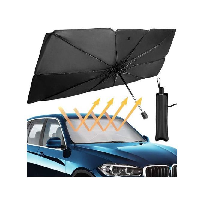 HTAIGUO Pare-Brise de Voiture Pare-Soleil - Parapluie de Voiture Pliable  Pare-Soleil Couverture Bloc UV Fenêtre Avant de Voiture (Protection  d'Isolation Thermique) pour Pare-Brise Auto Couvertures Camions Voitures  (Grand) 