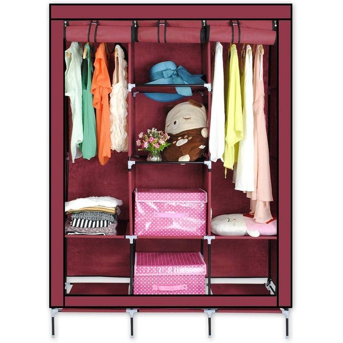 Armoire de Rangement Tissu Storage Wardrobe Modèle 88130 Penderie Modulable