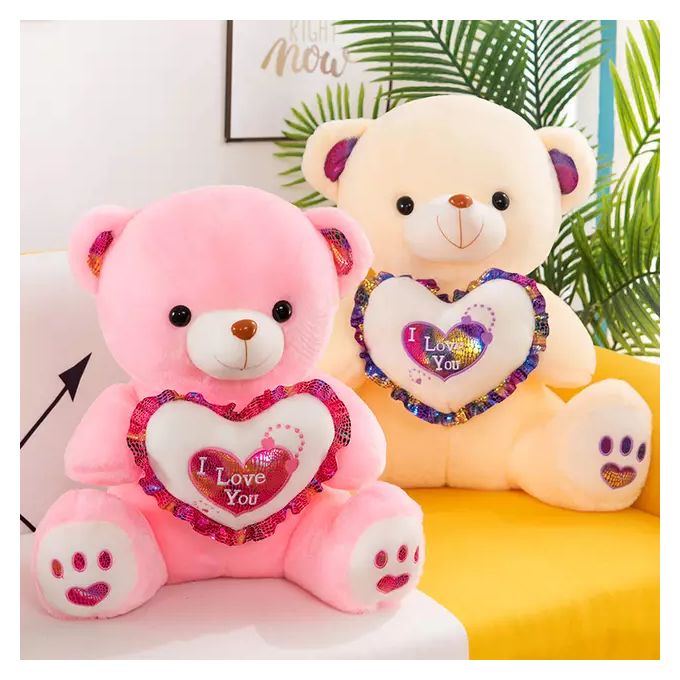 Generic Nounours - Peluche / Cadeau Saint Valentin - Petit - Prix pas cher