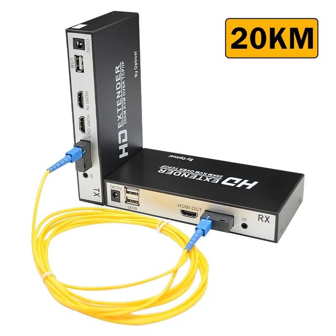 Extendeur hdmi sans fil - fonction kvm - 4k - Extendeur hdmi sans