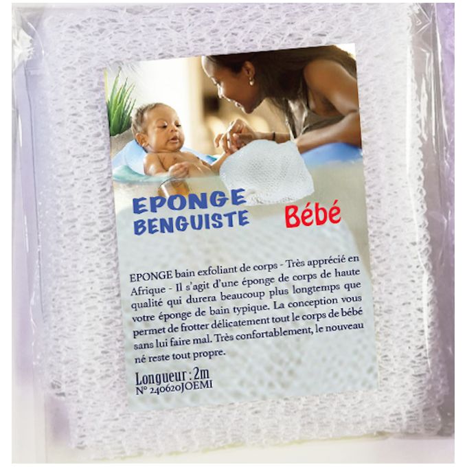 Eponge de bain pour bébé, Bebekevi