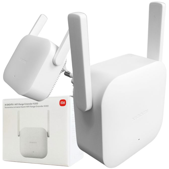 XIAOMI MI Répéteur (amplificateur) Wifi Pro 300Mbps - Noir - Prix pas cher