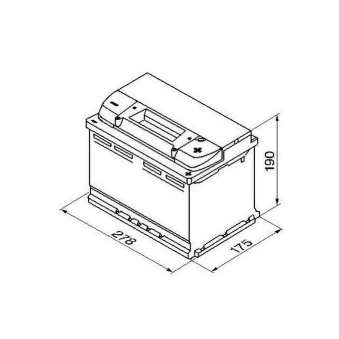 BATTERIE BOSCH SLI 12V 70Ah 540A - 3H Autoparts Côte d'Ivoire