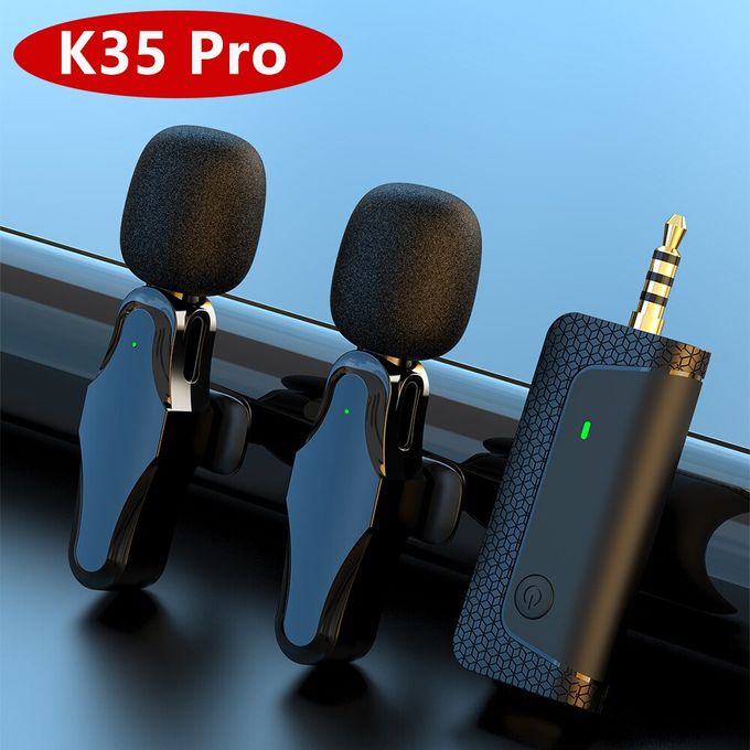 Microphone Lavalier sans fil Bluetooth Mini micro-cravate Téléphone  portable Diffusion en direct