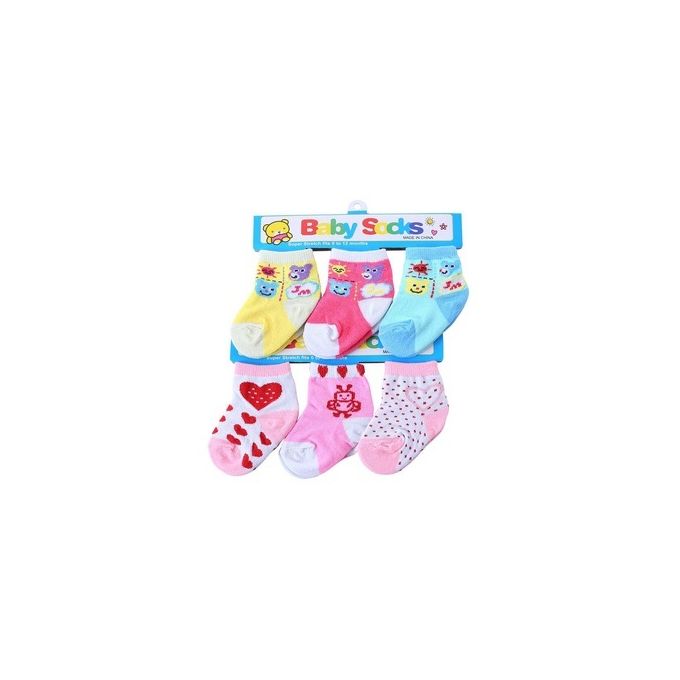 POPYS 12 Paires Chaussette enfant Multicolore, Chaussettes enfant, Chaussette bebe