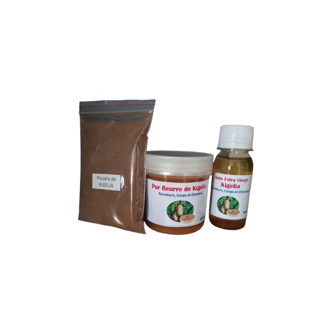 Poudre De Kigelia 200g - Complément Alimentaire Pour Galbe Des Fesses, Hanches Et Seins - Fabriqué En France