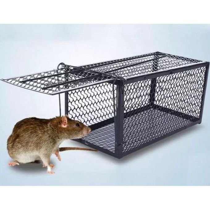 Generic Piège À Souris Cage Réutilisable - Noir - Prix pas cher