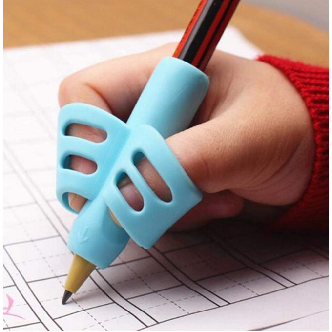 Generic 2 pièces porte stylo et crayon pour enfant à deux doigts pour  apprendre à écrire à prix pas cher