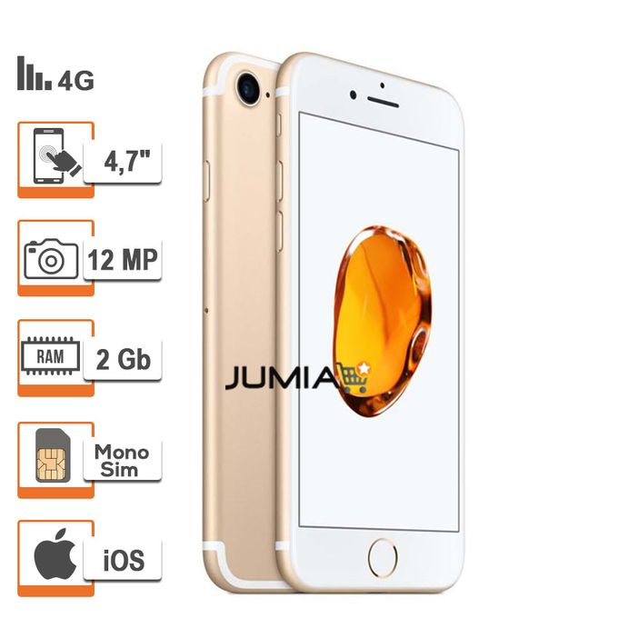 Apple Iphone 7 4 7 4g Lte 128 Go Rom 2 Go Ram 12mpx Or