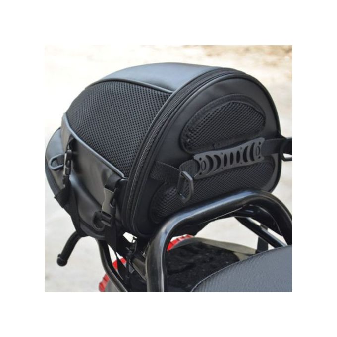 Sac de Queue de Moto 10L Sac de Siège de Moto Extensible Sac de Porte- bagages Arrière Sac de Moto étanche Ajustement Universel équipement  D'équitation