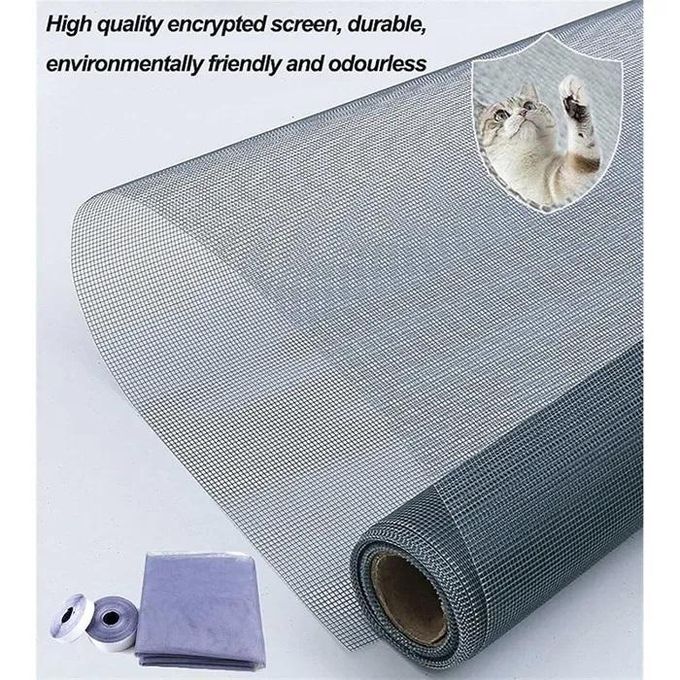 HaGa Moustiquaire de 150 cm de large, indéchirable, résistante aux UV, découpable, 100 % polyester, moustiquaire et anti-moustiques, vendue au mètre