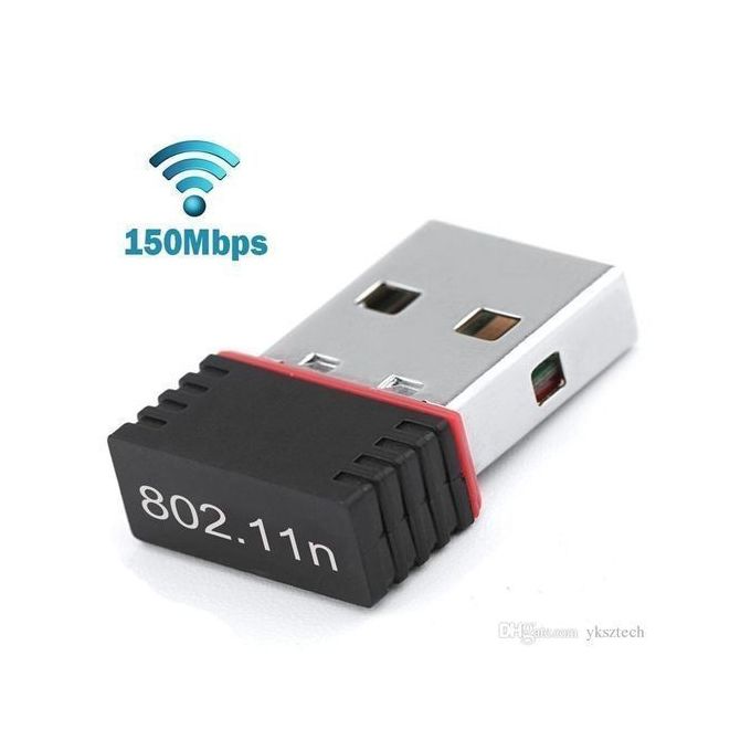 Cle Wifi Adaptateur Usb Wireless Nano - Noir