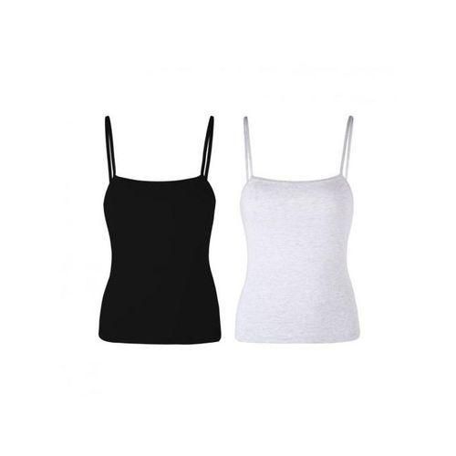 Deux Débardeurs - Blanc/Noir