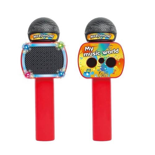 Microphone Jouet Enfant avec Lumières LED