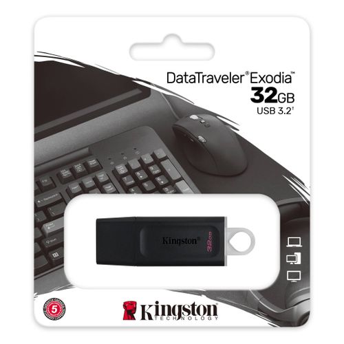 Clé USB DataTraveler 32GB USB 3.2 - Kingston - Exodia - 32 GO - 32GO - 32 Giga